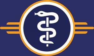 Sempris logo with blue background